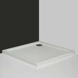 Roltechnik sprchová vanička FLAT KVADRO 800 x 800 x 50 mm čtvercová bílá akrylátová 8000118